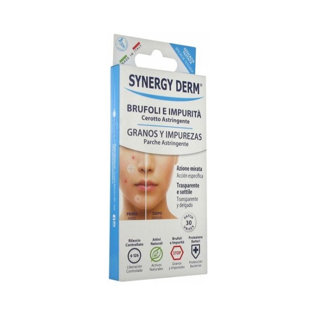 SYNERGY DERM PATCH BRUFOLI 30 PEZZI SYNERGY DERM PATCH BRUFOLI 30 PEZZI