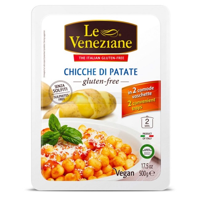 LE VENEZIANE CHICCHE DI PATATE 500 G LE VENEZIANE CHICCHE DI PATATE 500 G