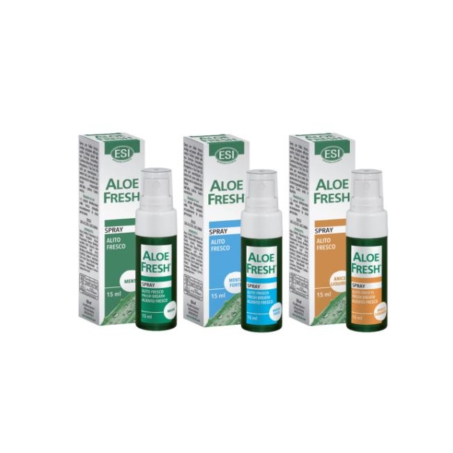 Esi Aloe Fresh Spray Alito Fresco Contro Alitosi 15 Ml Esi Aloe Fresh Spray Alito Fresco Contro Alitosi 15 Ml