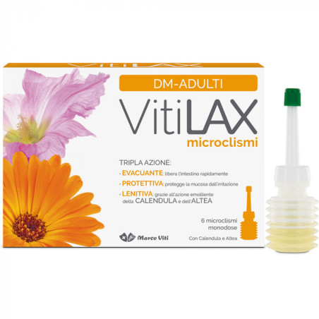 Vitilax Microclismi Adulti 6 X 9 G Vitilax Microclismi Adulti 6 X 9 G