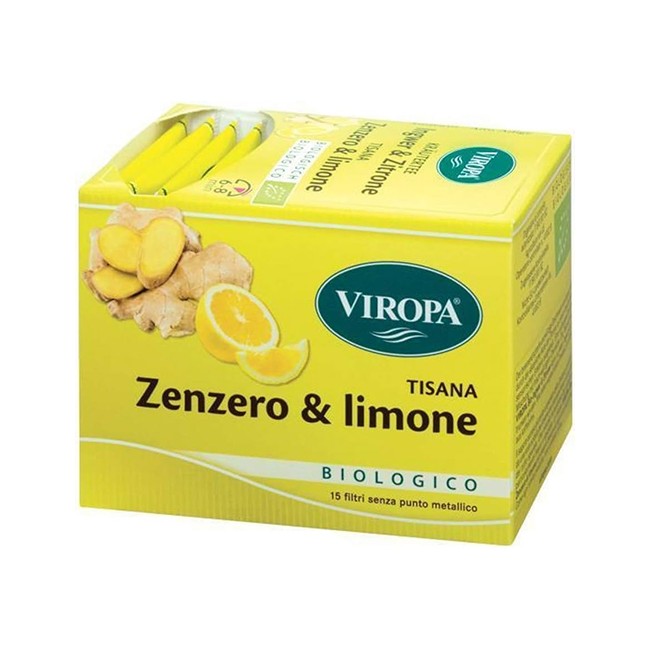 Viropa Zenzero&limone Biologico 15 Filtri Viropa Zenzero&limone Biologico 15 Filtri