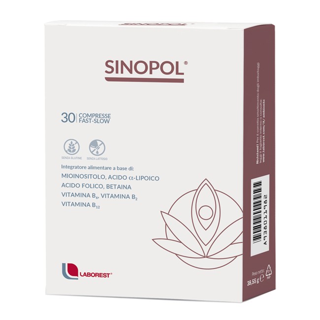 Confezione da 30 compresse Fast-Slow di Sinopol, integratore energizzante. Confezione da 30 compresse Fast-Slow di Sinopol, integratore energizzante.