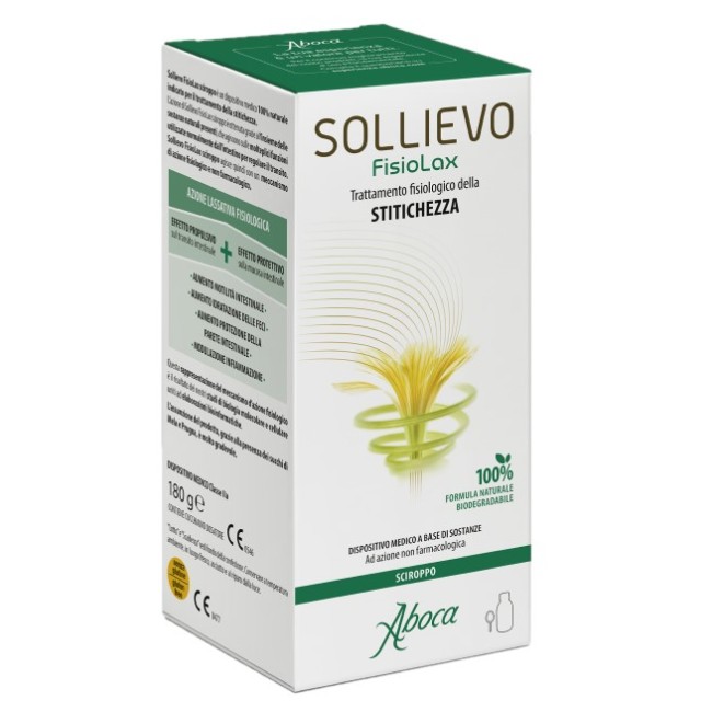 SOLLIEVO FISIOLAX SCIROPPO 180 G SOLLIEVO FISIOLAX SCIROPPO 180 G