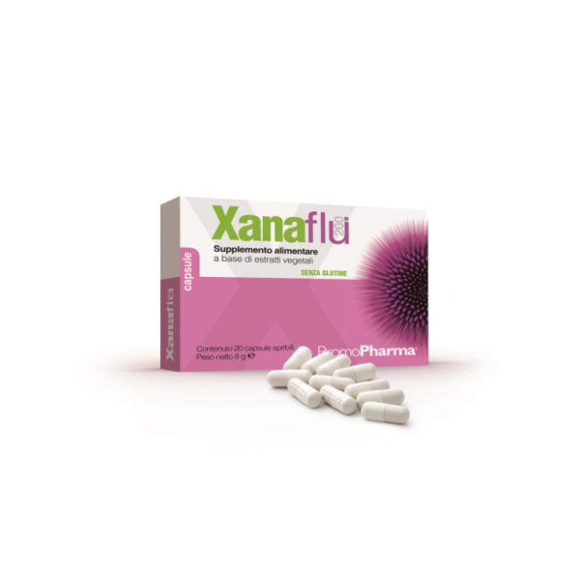 PromoPharma Xanaflu 200 Integratore Alimentare 20 Capsule PromoPharma Xanaflu 200 Integratore Alimentare 20 Capsule