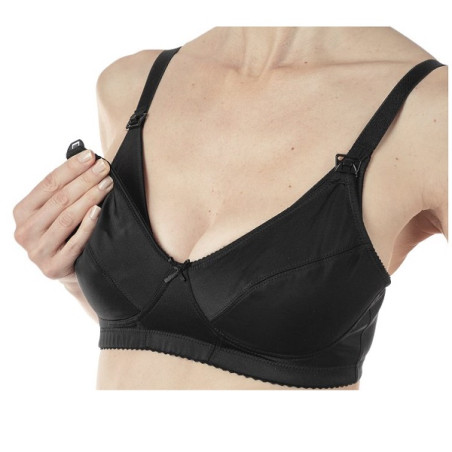 MAMMY REGGISENO MICROFIBRA ALLATTAMENTO BLACK 3D