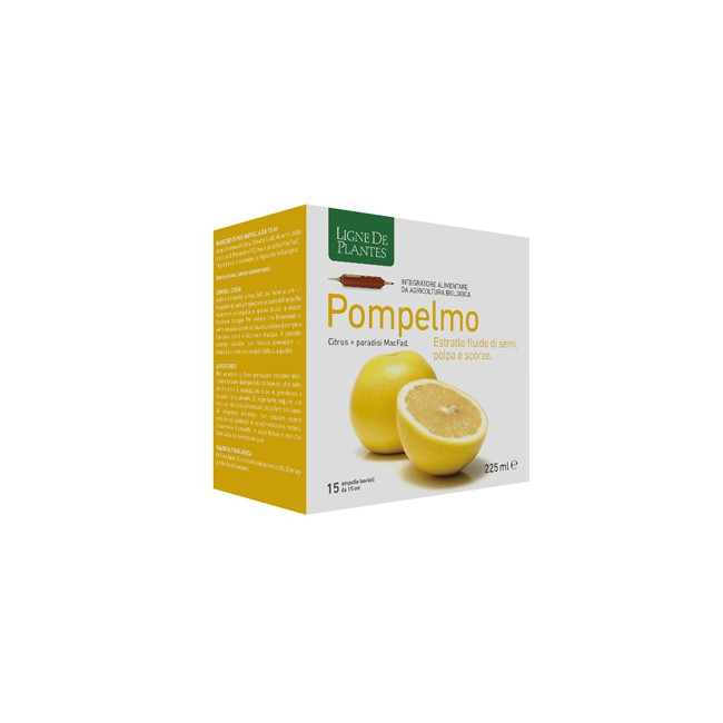 POMPELMO ESTRATTO BIO 15 AMPOLLE BEVIBILI 15 ML POMPELMO ESTRATTO BIO 15 AMPOLLE BEVIBILI 15 ML