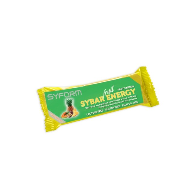 SYBAR ENERGY FRUIT BARRETTA TROPICAL 40 G SYBAR ENERGY FRUIT BARRETTA TROPICAL 40 G