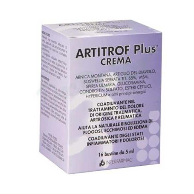 Artitrof Plus Crema 16 Bustine Da 5 Ml
