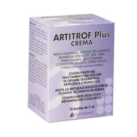 Artitrof Plus Crema 16 Bustine Da 5 Ml