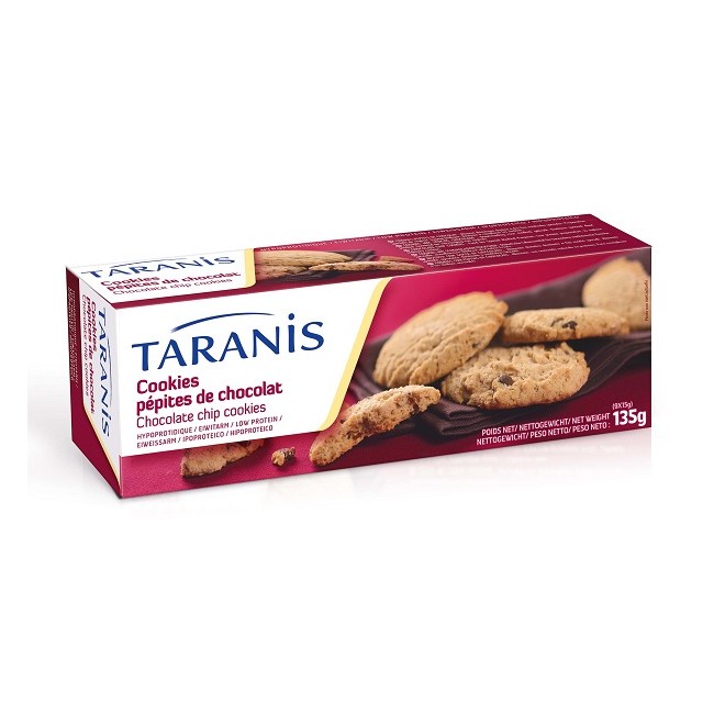 TARANIS COOKIES CON PEPITE AL CIOCCOLATO 3 MONOPORZIONI 45 G TARANIS COOKIES CON PEPITE AL CIOCCOLATO 3 MONOPORZIONI 45 G