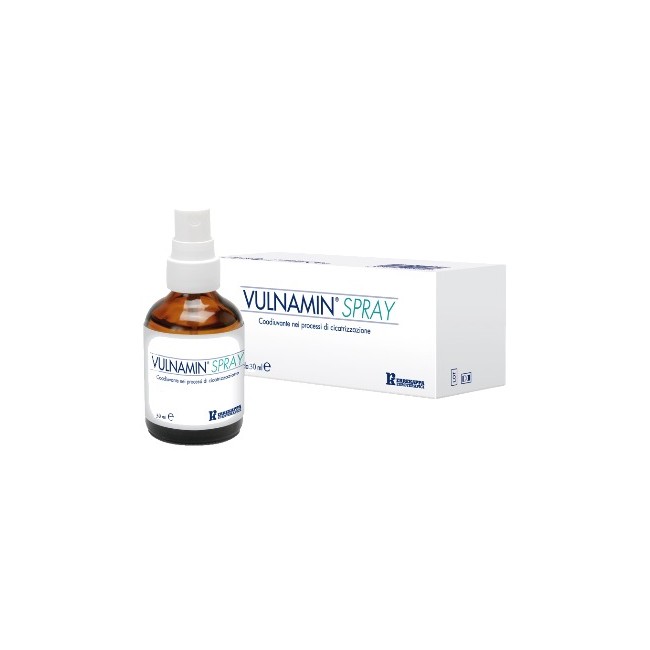VULNAMIN SPRAY 30ML FLACONE IN VETRO CON EROGATORE A TASTO