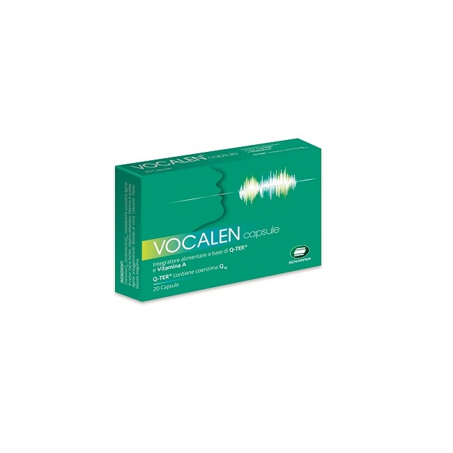 Vocalen Integratore Per Voce Bassa e Afonia 20 Capsule Vocalen Integratore Per Voce Bassa e Afonia 20 Capsule