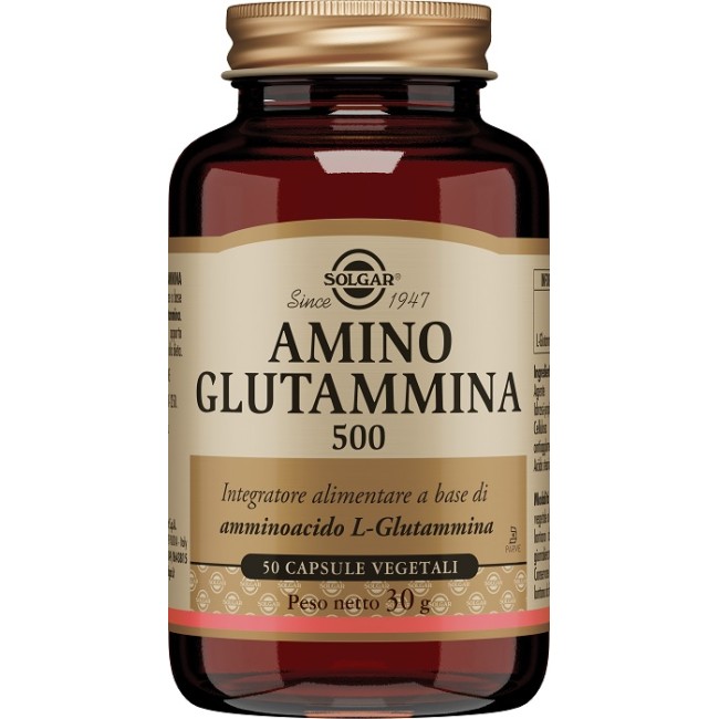 AMINO GLUTAMMINA 500 50 CAPSULE VEGETALI AMINO GLUTAMMINA 500 50 CAPSULE VEGETALI