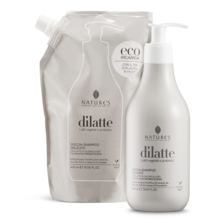 NATURES DILATTE DOCCIASHAMPOO 400 ML NATURES DILATTE DOCCIASHAMPOO 400 ML