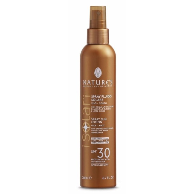 NATURES I SOLARI SPRAY FLUIDO SPF30 200 ML NATURES I SOLARI SPRAY FLUIDO SPF30 200 ML
