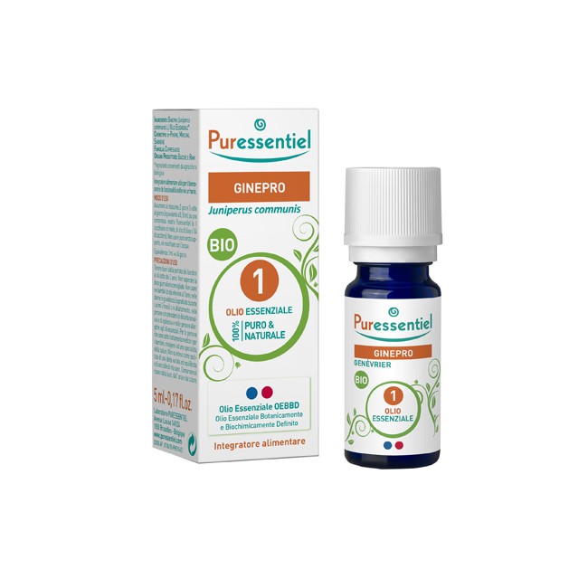 PURESSENTIEL GINEPRO OLIO ESSENZIALE BIO 5 ML PURESSENTIEL GINEPRO OLIO ESSENZIALE BIO 5 ML