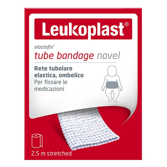 BENDA RETE ELASTOFIX LEUKOPLAST OMBELICO 2,50 M BENDA RETE ELASTOFIX LEUKOPLAST OMBELICO 2,50 M