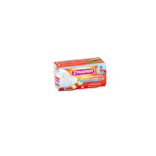 PLASMON OMOGENEIZZATO FORMAGGINO MOZZARELLA 80 G X 2 PEZZI PLASMON OMOGENEIZZATO FORMAGGINO MOZZARELLA 80 G X 2 PEZZI