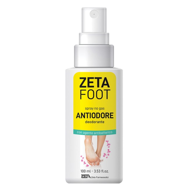 ZETAFOOT SPRAY ANTIODORE 100 ML ZETAFOOT SPRAY ANTIODORE 100 ML