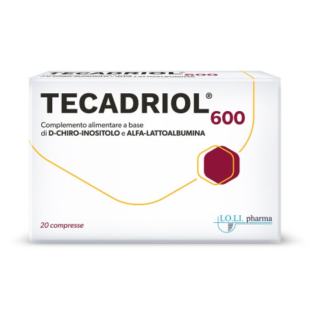 TECADRIOL 600 20 COMPRESSE TECADRIOL 600 20 COMPRESSE