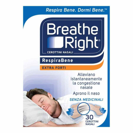Cerotti Nasali Breathe Right Extra Forte 10 Pezzi