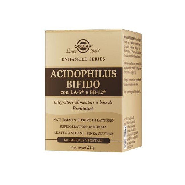 ACIDOPHILUS BIFIDO 60 CAPSULE VEGETALI ACIDOPHILUS BIFIDO 60 CAPSULE VEGETALI