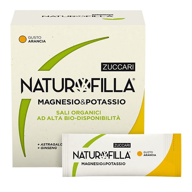 NATUROFILLA MAGNESIO & POTASSIO GUSTO ARANCIA 14 STICK PACK NATUROFILLA MAGNESIO & POTASSIO GUSTO ARANCIA 14 STICK PACK
