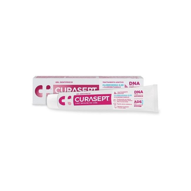 CURASEPT GEL DENTIFRICIO ADS DNA TRATTAMENTO LENITIVO 75 ML CURASEPT GEL DENTIFRICIO ADS DNA TRATTAMENTO LENITIVO 75 ML