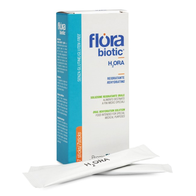 FLORA BIOTIC H2ORA REIDRATANTE 7 STICK DA 6,5 G FLORA BIOTIC H2ORA REIDRATANTE 7 STICK DA 6,5 G