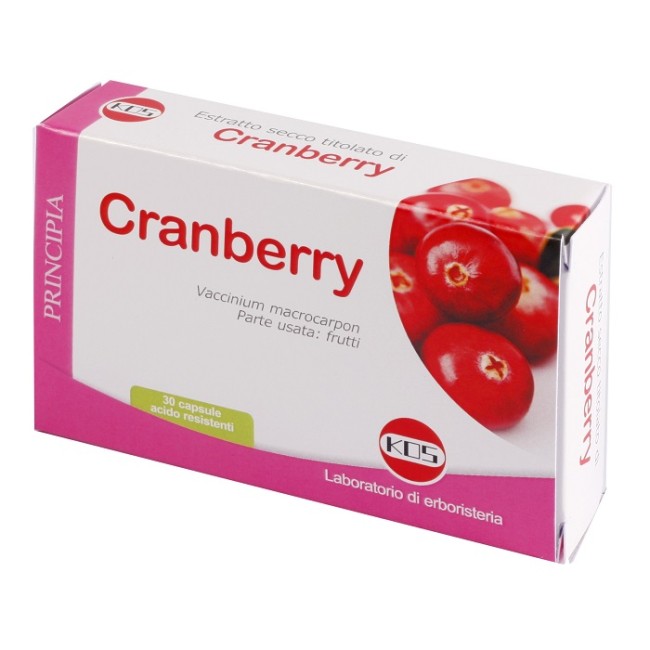 CRANBERRY ESTRATTO SECCO 30 CAPSULE CRANBERRY ESTRATTO SECCO 30 CAPSULE