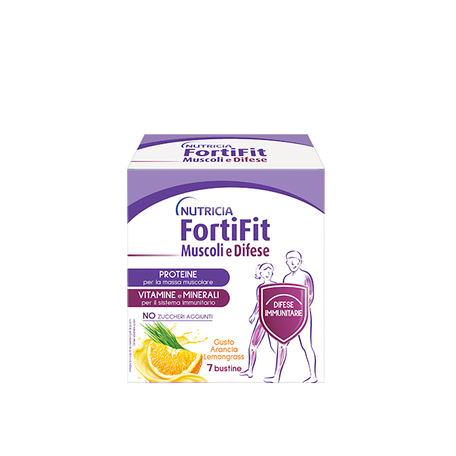 FORTIFIT MUSCOLI&DIFESE ARANCIA 7 BUSTINE FORTIFIT MUSCOLI&DIFESE ARANCIA 7 BUSTINE