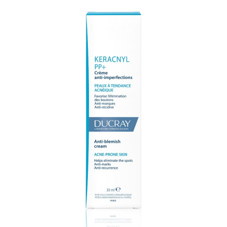 Tubo da 30 ml di Ducray Keracnyl PP+ Crema Lenitiva Anti Imperfezioni Tubo da 30 ml di Ducray Keracnyl PP+ Crema Lenitiva Anti Imperfezioni