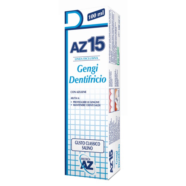 AZ 15 GENGIDENTIFRICIO 100 ML AZ 15 GENGIDENTIFRICIO 100 ML