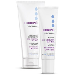 VIDERMINA LUBRIPIU' OLIO LATTE 200 ML + CREMA LUBRIFICANTE 30 ML