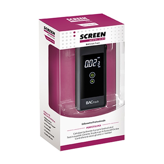 SCREEN ALCOL TEST BACTRACK SCREEN ALCOL TEST BACTRACK