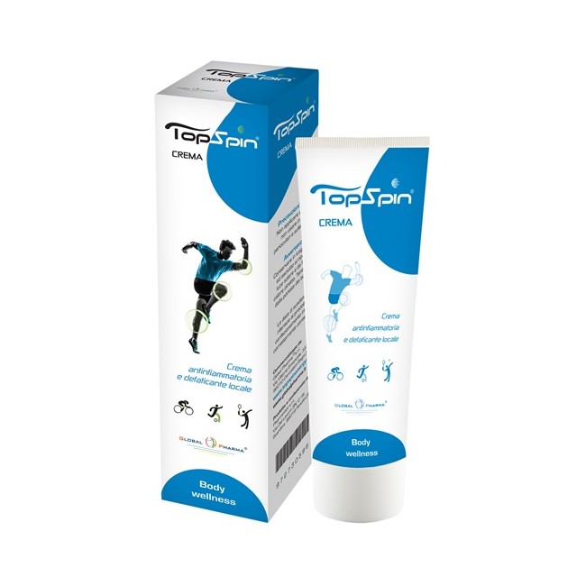 TOPSPIN CREMA ANTINFIAMMATORIA DEFATICANTE 100 ML TOPSPIN CREMA ANTINFIAMMATORIA DEFATICANTE 100 ML