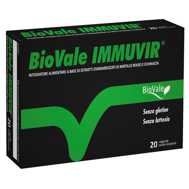 BIOVALE IMMUVIR 20 CAPSULE BIOVALE IMMUVIR 20 CAPSULE