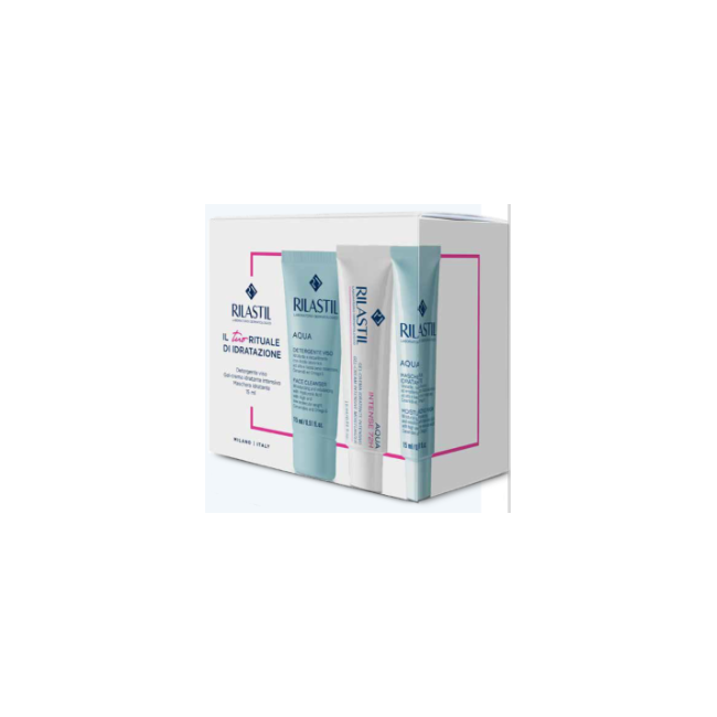 Rilastil Aqua Cofanetto Idratazione 1 Rilastil Aqua Detergente Viso 15 Ml + 1 Rilastil Aqua Maschera Idratante 15 Ml + 1 Rilasti Rilastil Aqua Cofanetto Idratazione 1 Rilastil Aqua Detergente Viso 15 Ml + 1 Rilastil Aqua Maschera Idratante 15 Ml + 1 Rilasti