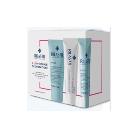 Rilastil Aqua Cofanetto Idratazione 1 Rilastil Aqua Detergente Viso 15 Ml + 1 Rilastil Aqua Maschera Idratante 15 Ml + 1 Rilasti Rilastil Aqua Cofanetto Idratazione 1 Rilastil Aqua Detergente Viso 15 Ml + 1 Rilastil Aqua Maschera Idratante 15 Ml + 1 Rilasti