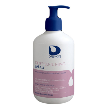 DERMON DETERGENTE INTIMO USO FREQUENTE PH 4,5 500 ML DERMON DETERGENTE INTIMO USO FREQUENTE PH 4,5 500 ML