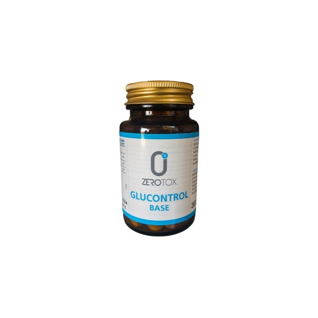 Confezione da 30 compresse di Zerotox Glucontrol Base, integratore per controllare la glicemia. Confezione da 30 compresse di Zerotox Glucontrol Base, integratore per controllare la glicemia.