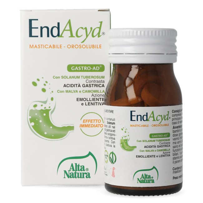 ENDACYD 20 COMPRESSE MASTICABILI ENDACYD 20 COMPRESSE MASTICABILI