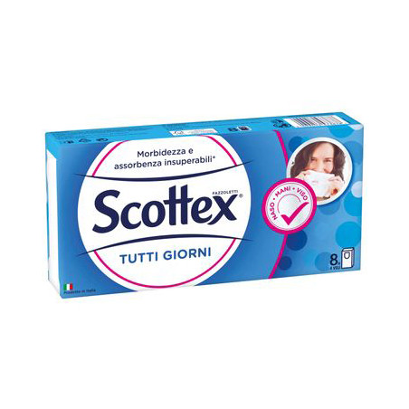 SCOTTEX TUTTI GIORNI 8 PEZZI