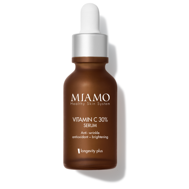MIAMO HEALTHY SKIN SYSTEM VITAMIN C 30% SERUM ANTI WRINKLE ANTIOXIDANT BRIGHTENING LONGEVITY PLUS 30 ML MIAMO HEALTHY SKIN SYSTEM VITAMIN C 30% SERUM ANTI WRINKLE ANTIOXIDANT BRIGHTENING LONGEVITY PLUS 30 ML