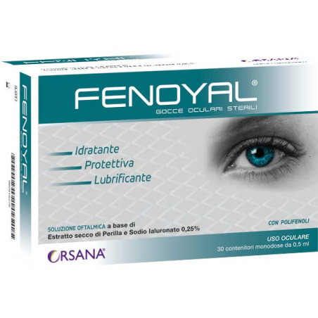Gocce Oculari Fenoyal 30 Contenitori Monodose Da 0,5 Ml Gocce Oculari Fenoyal 30 Contenitori Monodose Da 0,5 Ml