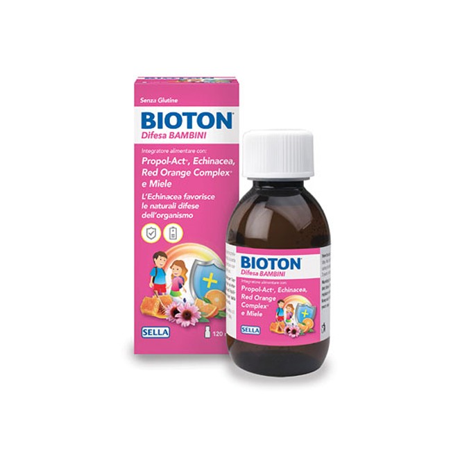 BIOTON DIFESA BAMBINI SCIROPPO 120 ML BIOTON DIFESA BAMBINI SCIROPPO 120 ML