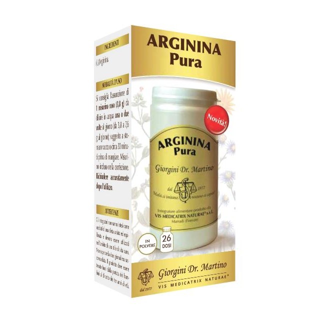 ARGININA PURA POLVERE SOLUBILE 100 G ARGININA PURA POLVERE SOLUBILE 100 G
