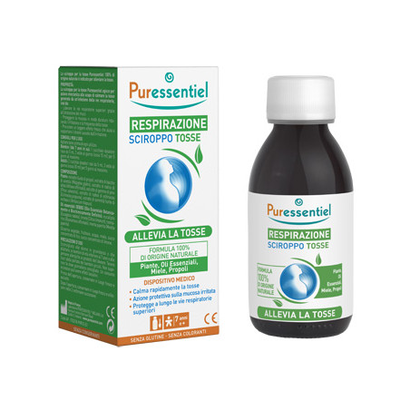 PURESSENTIEL SCIROPPO TOSSE RESPIRAZIONE DISPOSITIVO MEDICO 125 ML PURESSENTIEL SCIROPPO TOSSE RESPIRAZIONE DISPOSITIVO MEDICO 125 ML