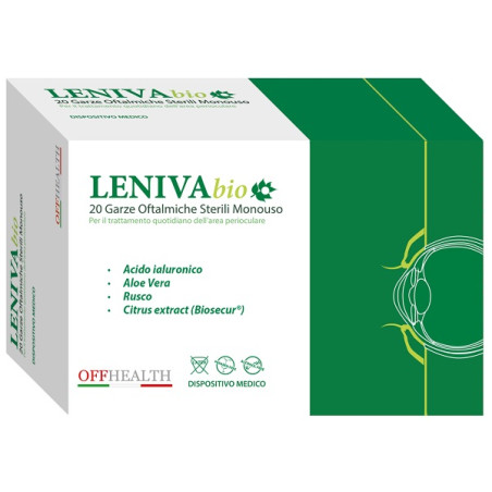 GARZE OFTALMICHE LENIVA BIOSECUR 20 PEZZI GARZE OFTALMICHE LENIVA BIOSECUR 20 PEZZI