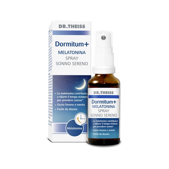THEISS DORMITUM + MELATONINA SPRAY SONNO SERENO 30 ML THEISS DORMITUM + MELATONINA SPRAY SONNO SERENO 30 ML